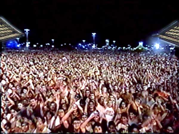 Fans during 2nd The Gardeners concert at Twickenham Stadium