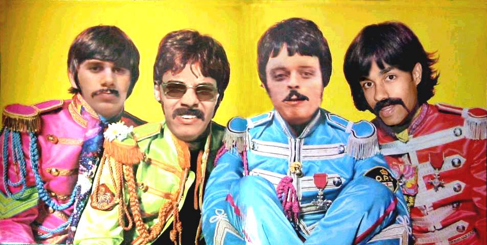 The Gardeners at the TV show from 40 years from Sgt. Pepper�s album